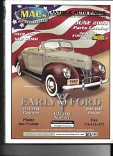 MAC'S ANTIQUE AUTO PARTS---25TH ANNIVERSARY-----JUNE 2003 CATALOG