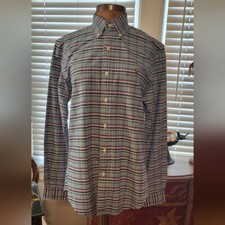 Ralph Lauren Long Sleeve Plaid Dress Shirt