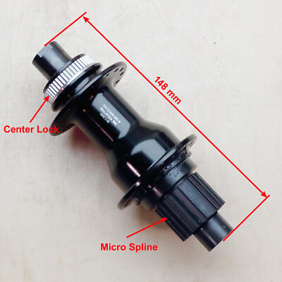 Shimano FH-TC500-MS-B Center Lock Micro Spline 12 fach HR Nabe 148/12 mm 28 Loch