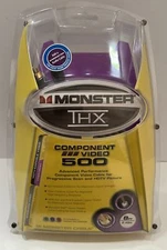 Monster THX 500 Certified 8ft/2.43m Component Video Cable Set THX-V500-CV-8 HDTV