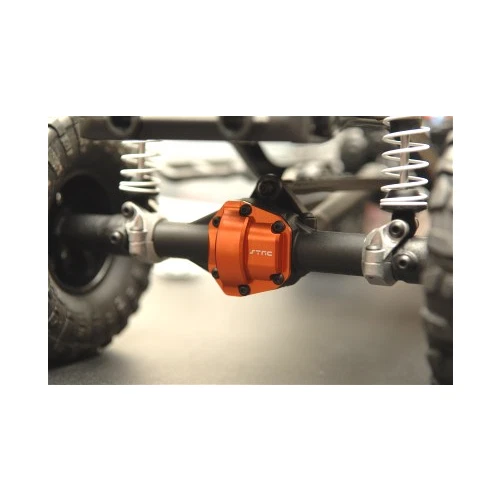 STRC STH116866O Aluminum Diff Cover : HPI Venture Orange - Image 2 of 2