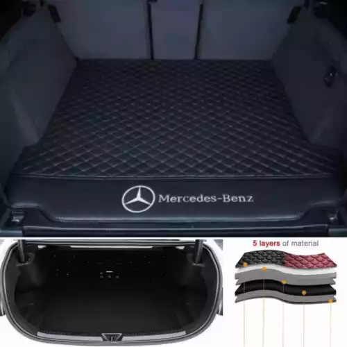 For Mercedes-Benz 1995-2025 All Models Custom Car Floor Mats Carpets Waterproof - Bild 19 von 42