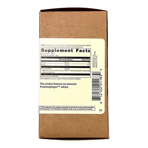 Standard Process Thytrophin PMG, 360 Tablets New in Box (NIB) eBay