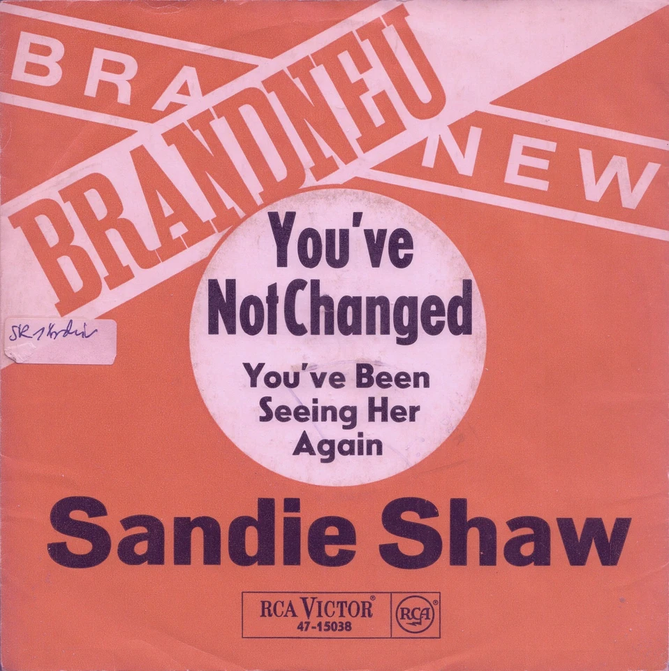 SANDIE SHAW: You've Not Changed (´67 / rare orig. German WHITE LABEL PROMO 7") - Bild 1 von 1