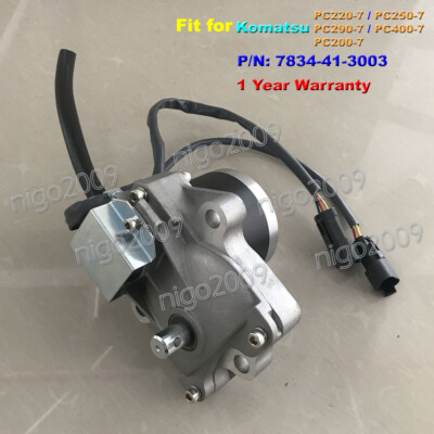 for Komatsu PC200-7 PC220-7 PC250-7 PC290-7 PC400-7 Throttle Motor 7834-41-3003