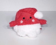 Kellytoy SAL Bum Bumz Fuzzy Christmas Holiday Hat Bumz Stuffed Plush Toy 4" NWOT