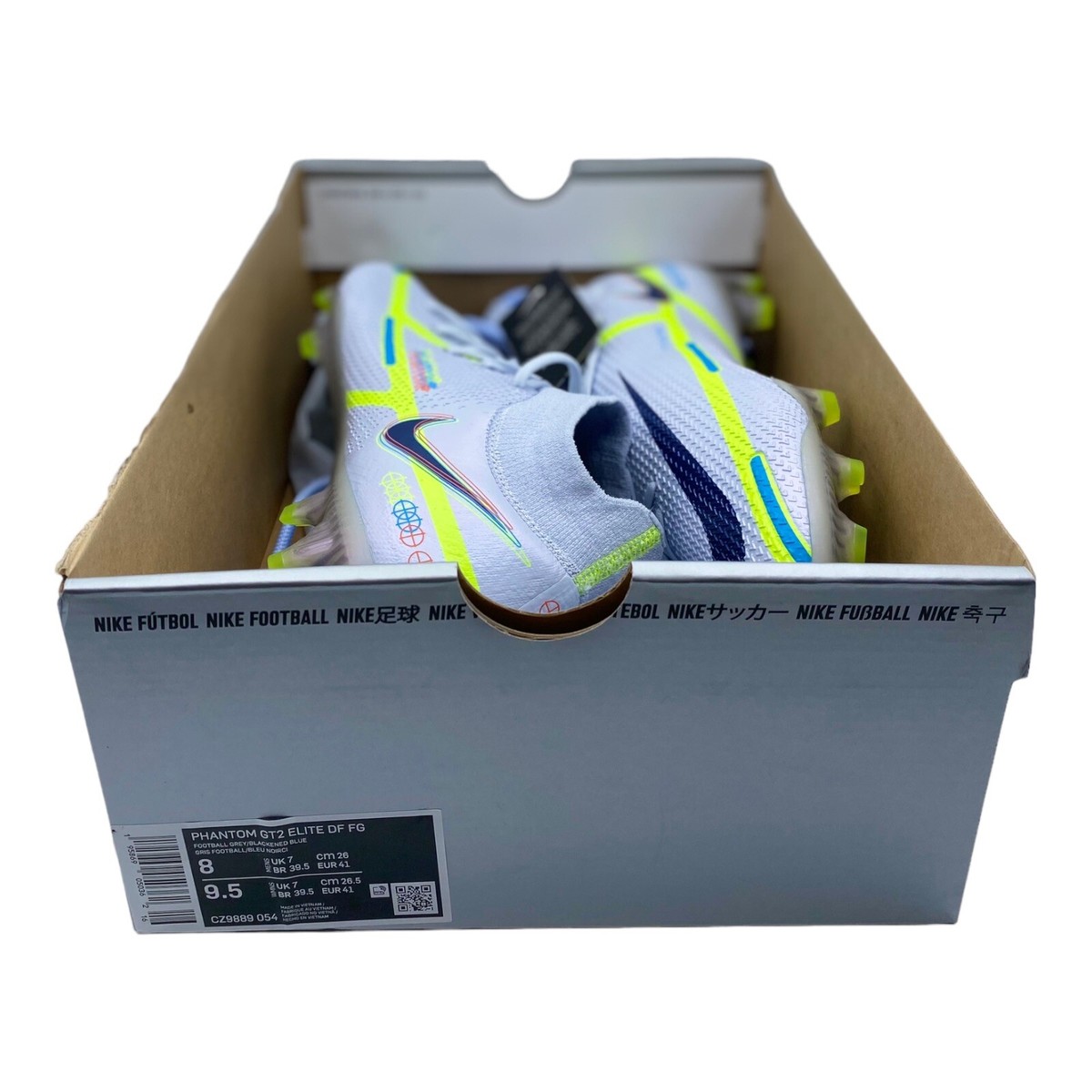 Nike Phantom GT2 Elite DF FG 'Grey Blackened Blue' (CZ9889 054