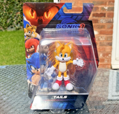GO SEGA SONIC THE HEDGEHOG 3 TAILS 5'' INCH FIGUR JAKKS PACIFIC SELTEN!!