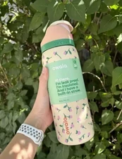 Owala Tea Time Rosebud Floral Urban Outfitters Freesip 32 oz Bottle Gift NEW