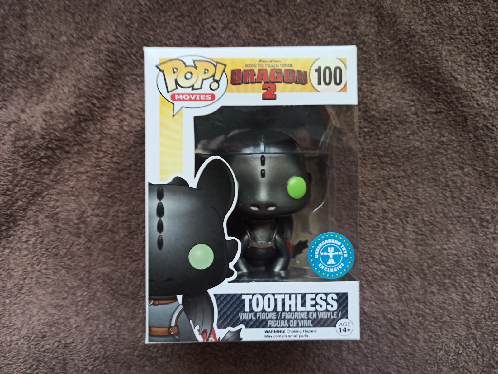 Funko Pop Toothless Exclusive Now To Train Your Dragon 2