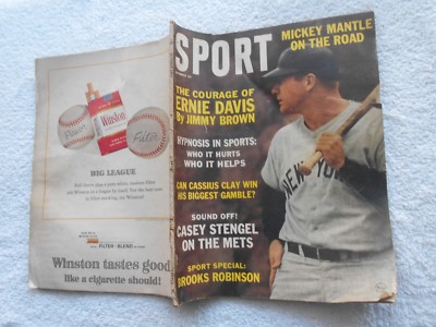 SPORT  Magazine-OCTOBER,1963-FRED KAPLAN COVER