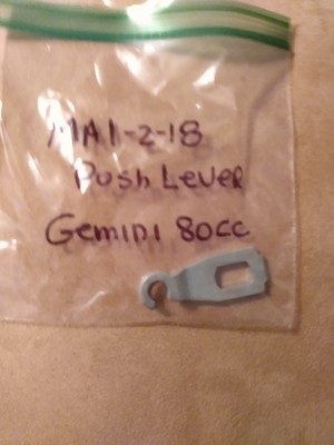 Posh Bikes Benelli Gemini SST 80 Trail Mini Bike Push Lever (mini