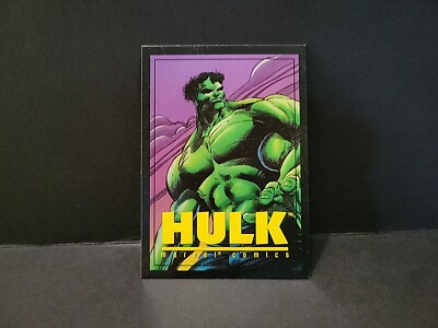 1993 Crunch 'n Munch Marvel Super Heroes Hulk Promo Card