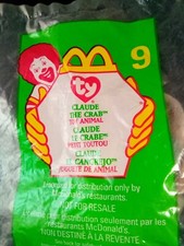 McDonalds Happy Meal Toy  9 1999 TY Claude The Crab