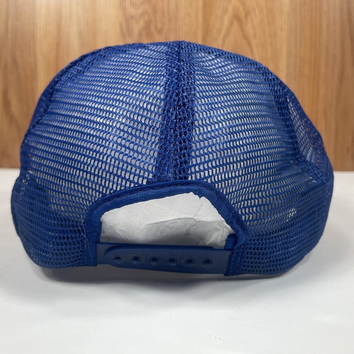 Vintage Unbranded FSC Repair Station Adjustable Snapback Mesh Trucker Hat Cap View 5