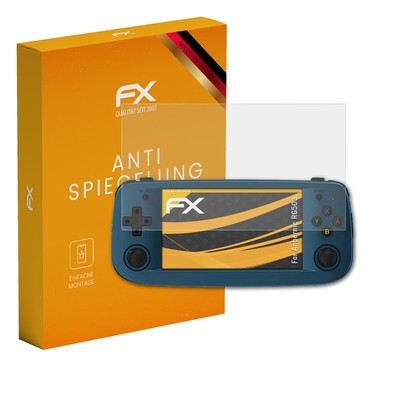 atFoliX 3x Displayfolie für Anbernic RG503 Schutzfolie matt&stoßfest Folie