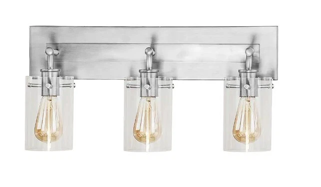 Hampton bay on sale bathroom light fixtures