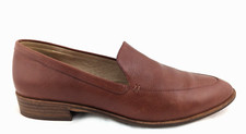 MADEWELL Women's Size 9 The Frances Brown Leather Pointed Toe Loafers 158 EUC 