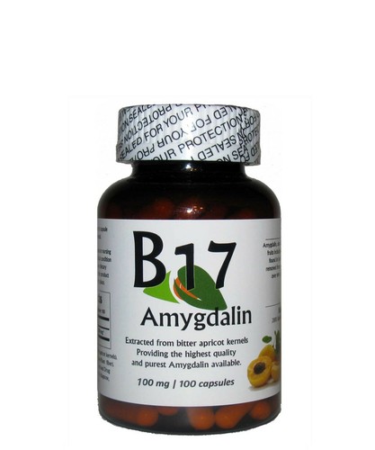 Vitamin B17 Amygdalin 100 mg 100 Capsules