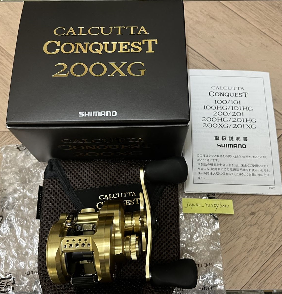 SHIMANO BAIT REEL 22 CALCUTTA CONQUEST 200XG