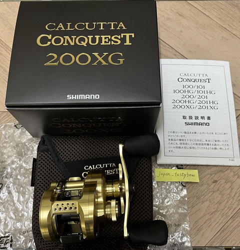 Moulinet De Pêche Shimano Calcutta Conquest 200XG - Neuf En Boîte, Poignée Droite, Fabriqué Au Japon