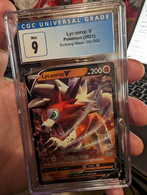 Lycanroc V 091/203 Swsh07: Evolving Skies Holo for sale Lycanroc V 091/203 Swsh07: Evolving Skies Holo for sale
