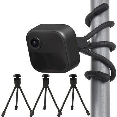 3 Blink Outdoor Indoor Camera Flexible Tripod Wall Mount & Stand Home Security