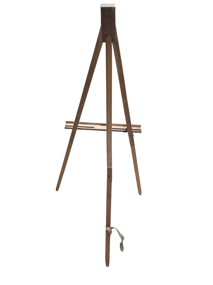 ancien chevalet de campagne XIX eme siecle - Photo 3/4
