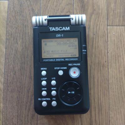 TASCAM DR-1 Black Portable Guitar Bass Recorder | eBay