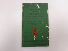 Original Vintage Singer 66-16 Instructional Book Manual Guide