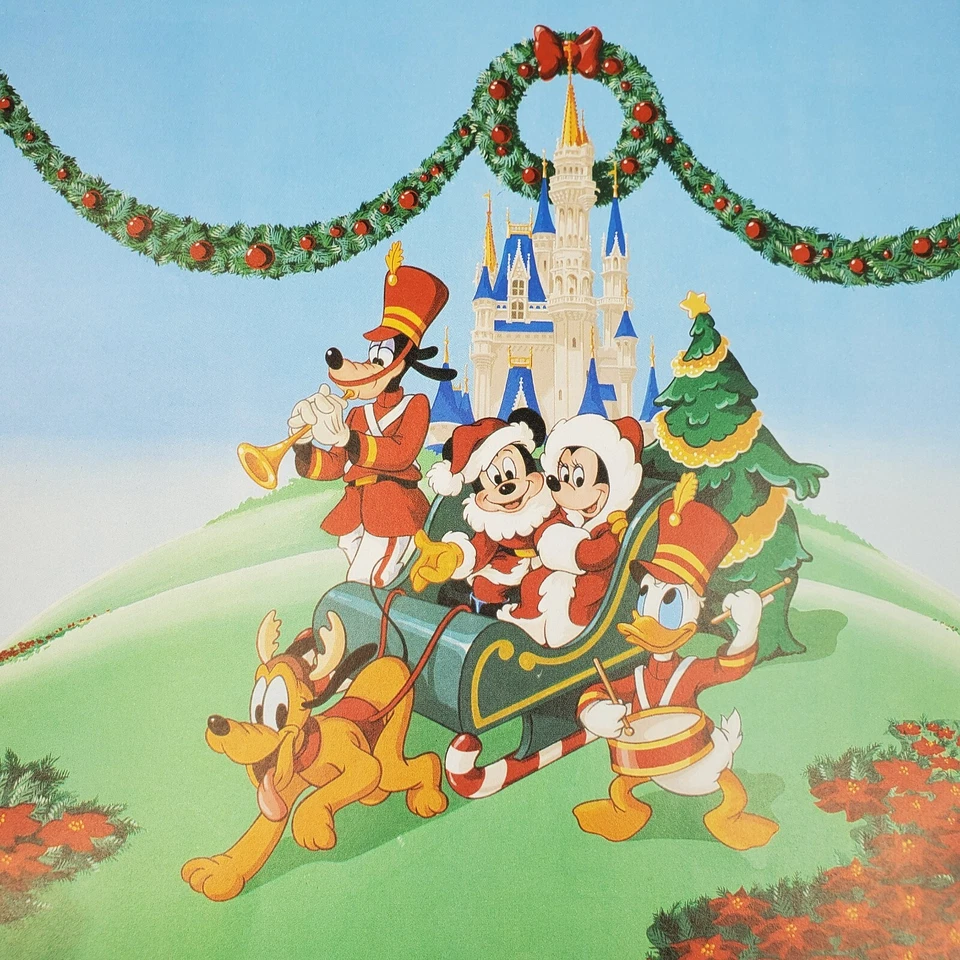 Disney Eyes & Ears Exclusivo Miembro del Elenco Diciembre 1985 Vacaciones de Navidad Fab 5 Foto 4 de 4