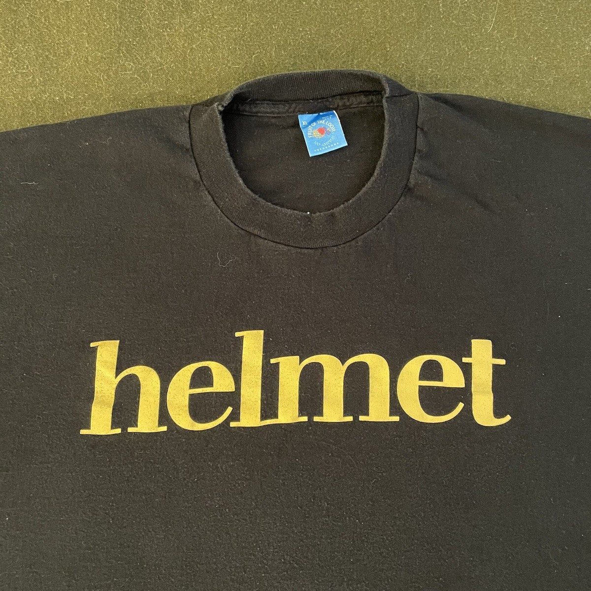 Size XL- Vintage Original 1994 World Tour Helmet Band T Size XL- Vintage Original 1994 World Tour Helmet Band T