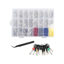 739Pc Terminal Removal Tool Kit Car Electrical Wire Connector Pins Wire Seals
