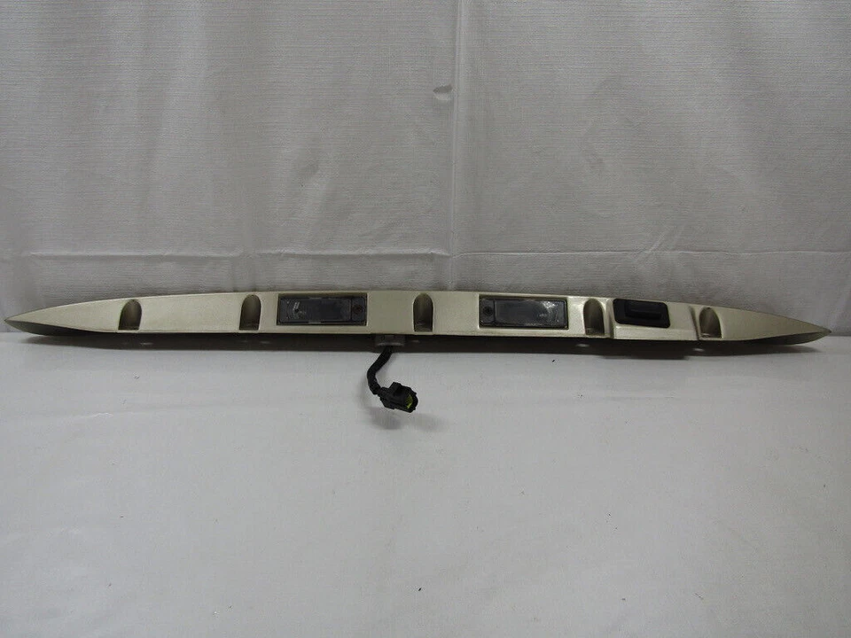 Jeep Grand Cherokee 1999-2004 puerta levadiza escotilla matrícula moldura champán fabricante de equipos originales Foto 2 de 4