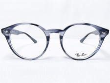 NEW Ray Ban RB2180VF 5571 Unisex Striped Blue/Grey Eyeglasses Frames 51/20 150