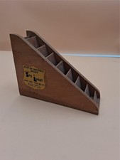 Vtg. Stry Lenkoff Receipt Tag Dry Cleaner Holder Display Organizer