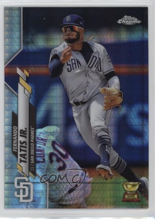 2020 Topps Chrome Prism Refractor Fernando Tatis Jr #84 2q9