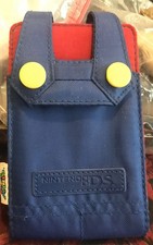 Coque étui coque intégrale Nintendo DS Super Mario Bros rouge bleu excellent état