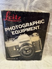 1969 LEITZ Photographic Equipment Catalog No. 43. Average.