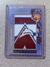 2021-22 Black Diamond Rookie Team Logo Jumbo Patches #RTLAN Alex Newhook