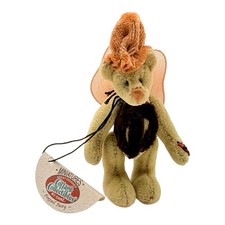 Ganz Cottage Collectibles Miniatures Foxtail Fairy Teddy Bear Wings Plush Toy 3"
