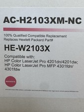 Magenta W2103X Premium Toner Cartridge - HP LaserJet Pro 4201  MFP 4301