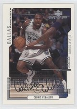 2000-01 Upper Deck MVP Silver Script Cedric Ceballos #36 0r5