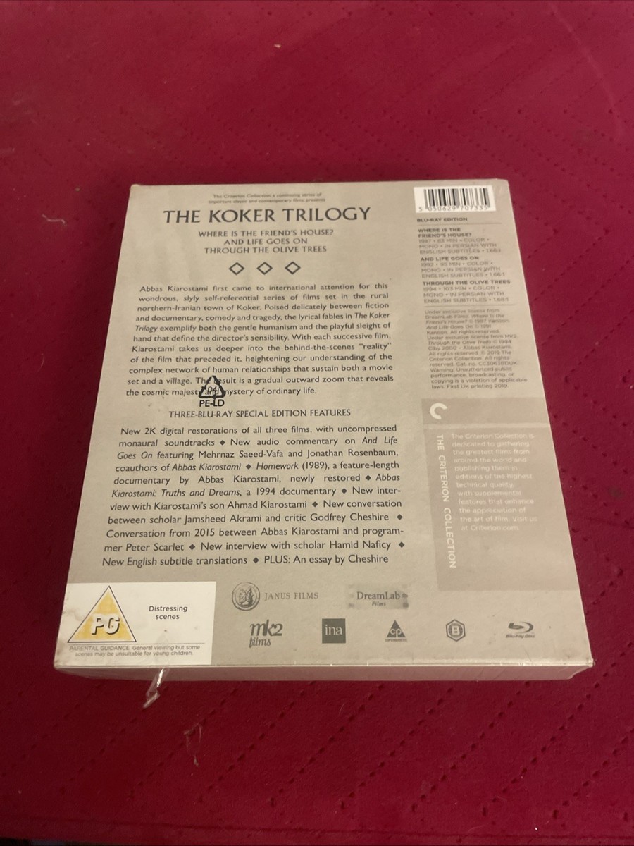 その他 The Koker Trilogy (Criterion Collection) [DVD] The Koker Trilogy [1987-1994] (Blu-ray, 2019, 3-Disc