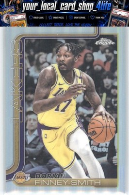 2025-26 Topps Chrome Refractor #192 Dorian Finney-Smith Los Angeles Lakers