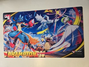 2026 Q4 Pokemon TCG League Cup Champion Playmat Mega Evolution Brand New