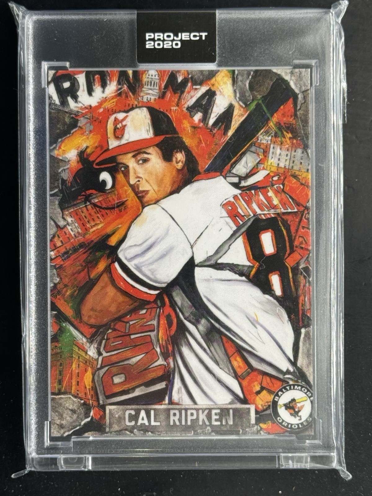 Cal Ripken Jr. Topps Project 2020 Card #205 by Andrew Thiele Print Run of 2777