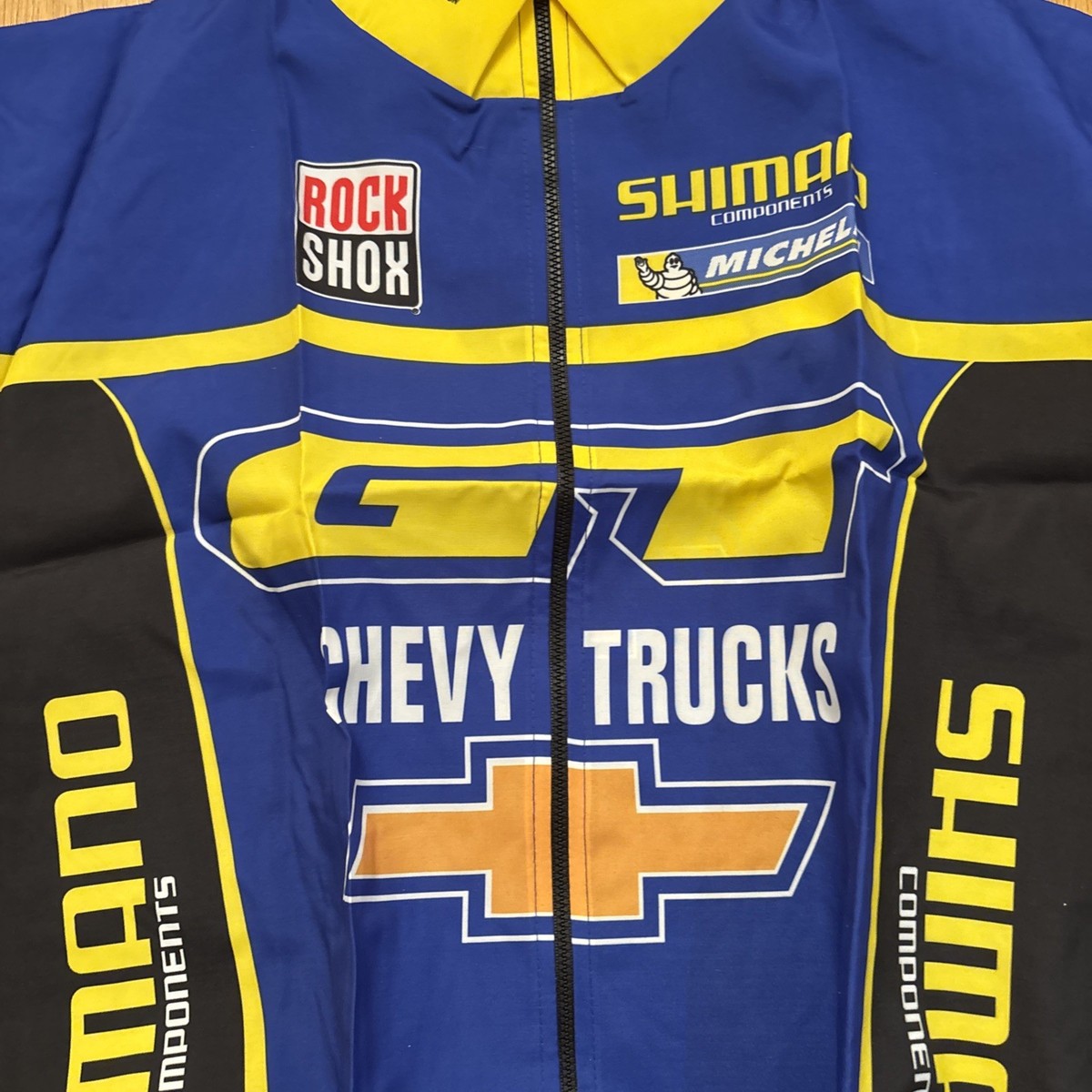 De Marchi GT Chevy Trucks Shimano jacket Long cycling Size Small