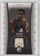 2006-07 SP Authentic Fabric George Gervin #AF-GG HOF a0w