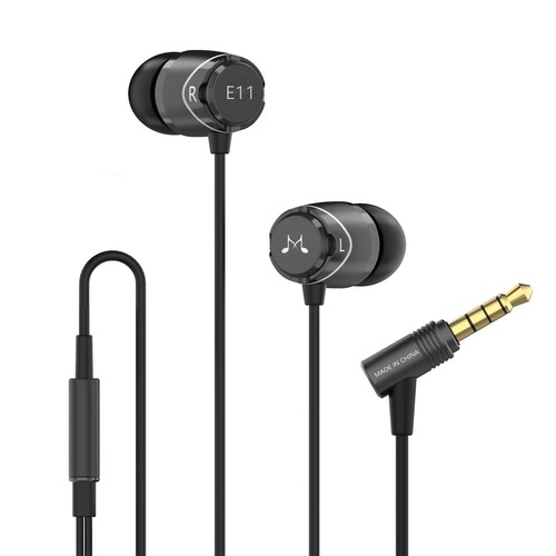 Soundmagic E11 Wired Earbuds No Microphone HiFi Stereo Earphones Noise 